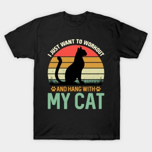 vintage funny cats t shirt T-Shirt